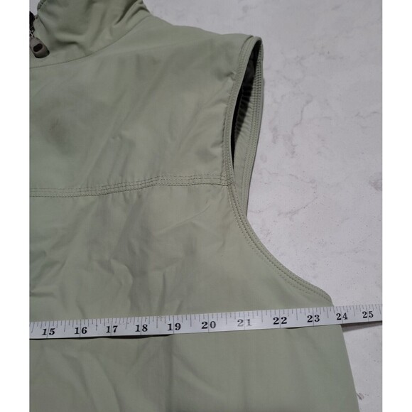 L.L. Bean Hunting Vest Fleece Lined Nylon Shell XL-Tall Beige Golf Fishing LL - Picture 4 of 7